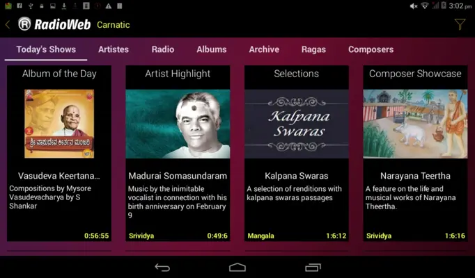 RadioWeb android App screenshot 1